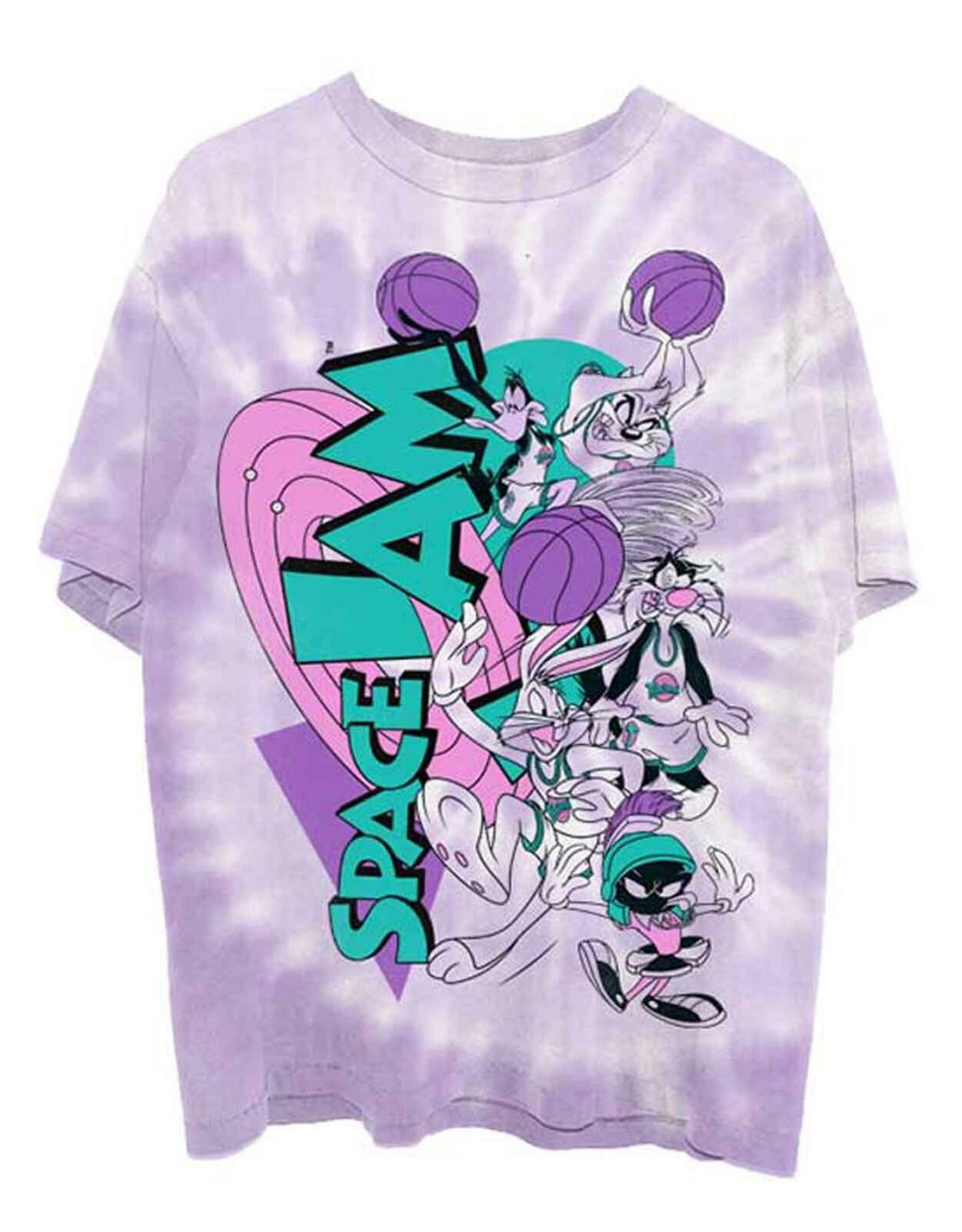 Space Jam 'Retro Squad' (Dip-Dye) T-Shirt