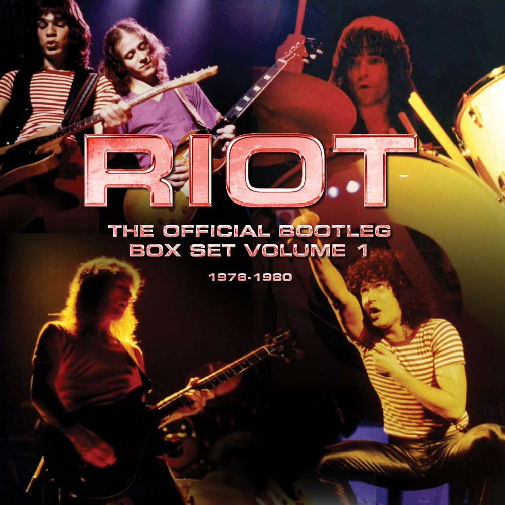 Riot 'The Official Bootleg Box Set Volume 1 1976-1980' 6CD Box Set