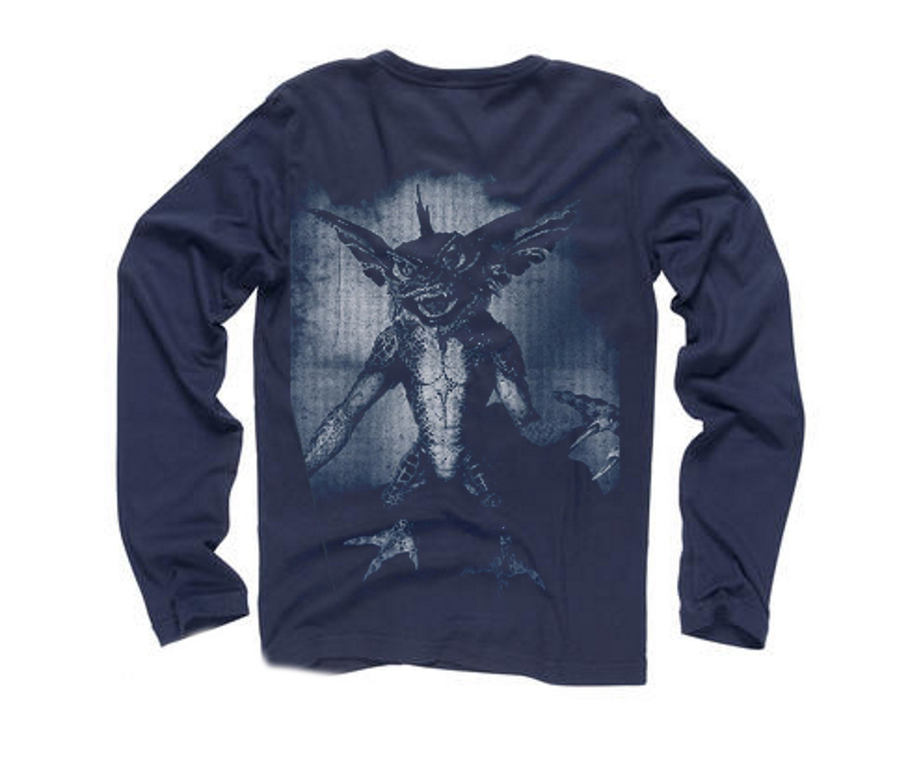 Gremlins 'Graphic' (Blue) Long Sleeve Shirt Back