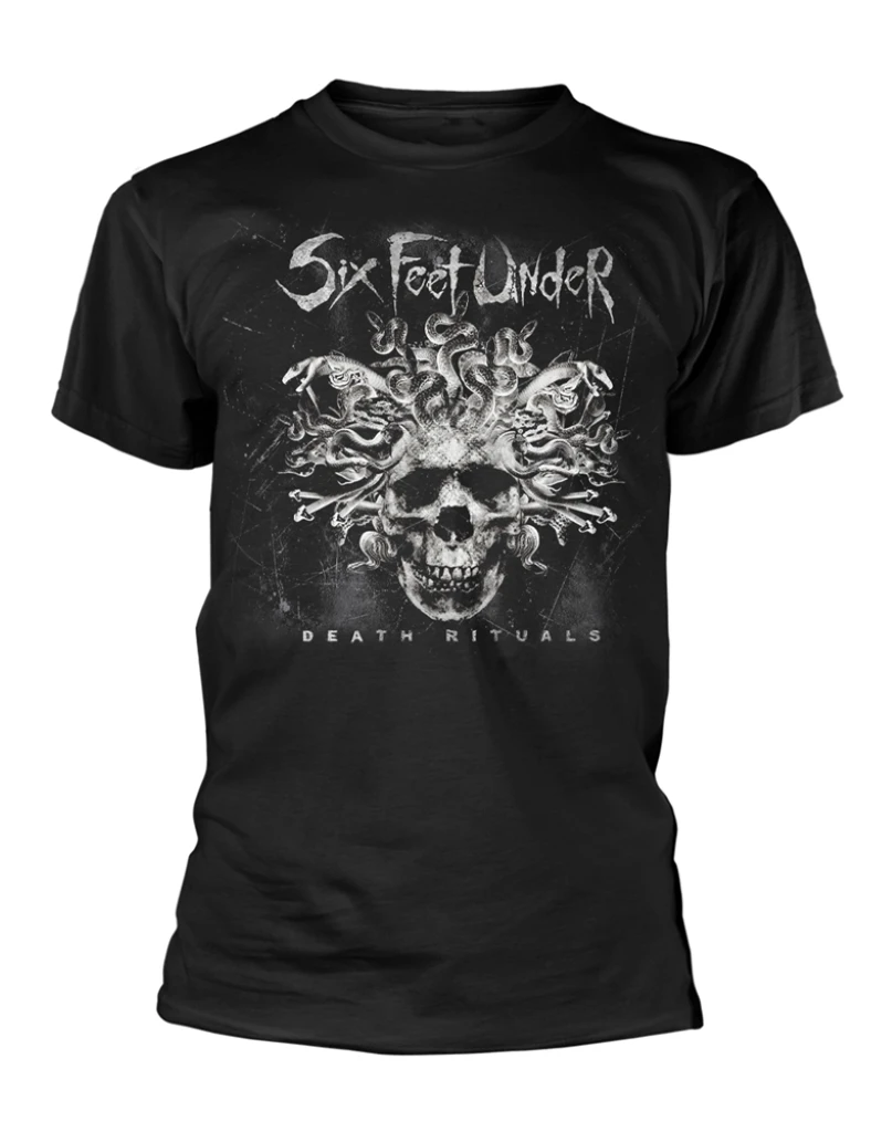 Six Feet Under 'Death Rituals' (Black) T-Shirt