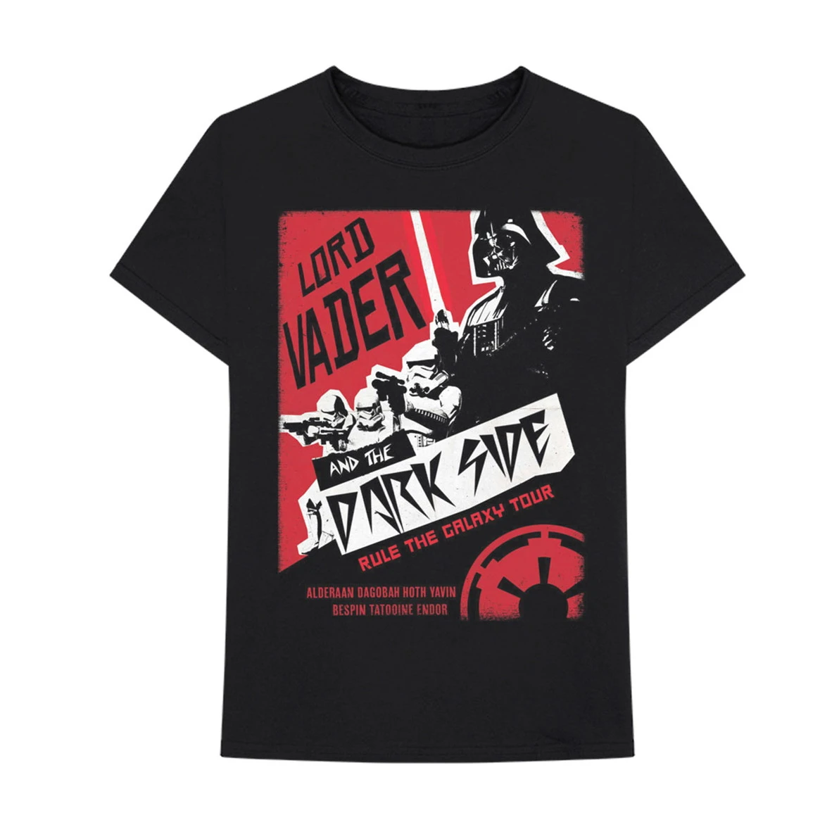 Star Wars 'Character Darth Rock Two' (Black) T-Shirt