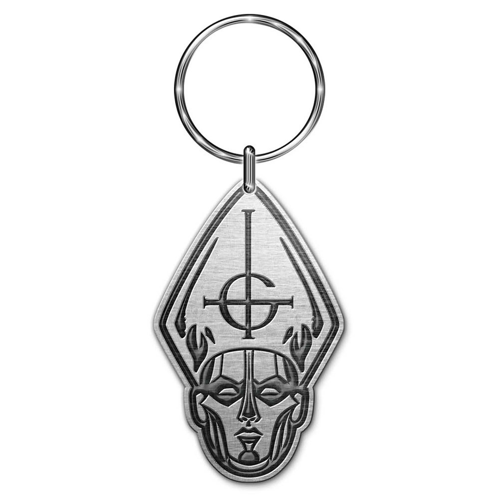Ghost 'Papa Head' Keyring