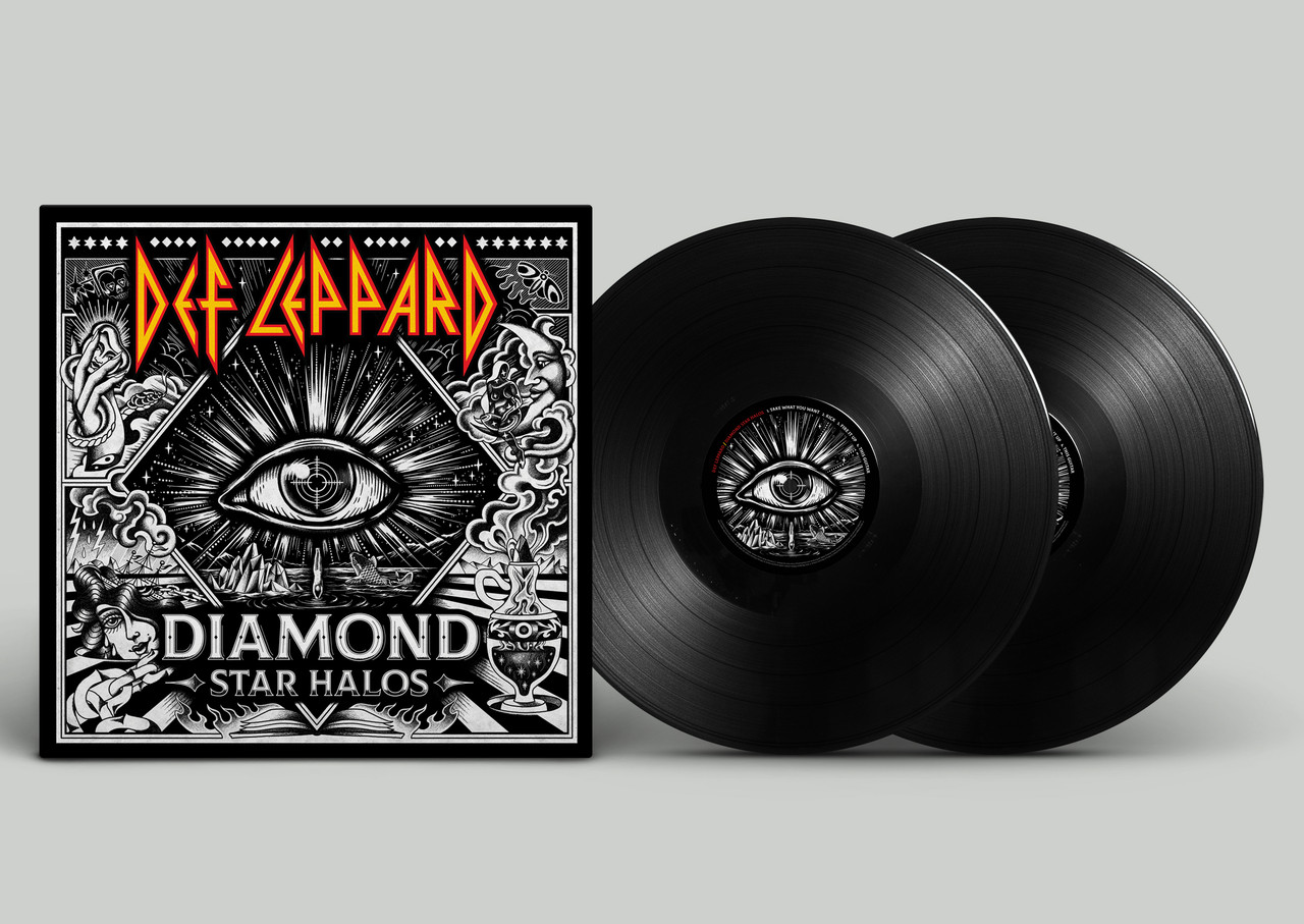 Def Leppard 'Diamond Star Halos' 2LP Black Vinyl