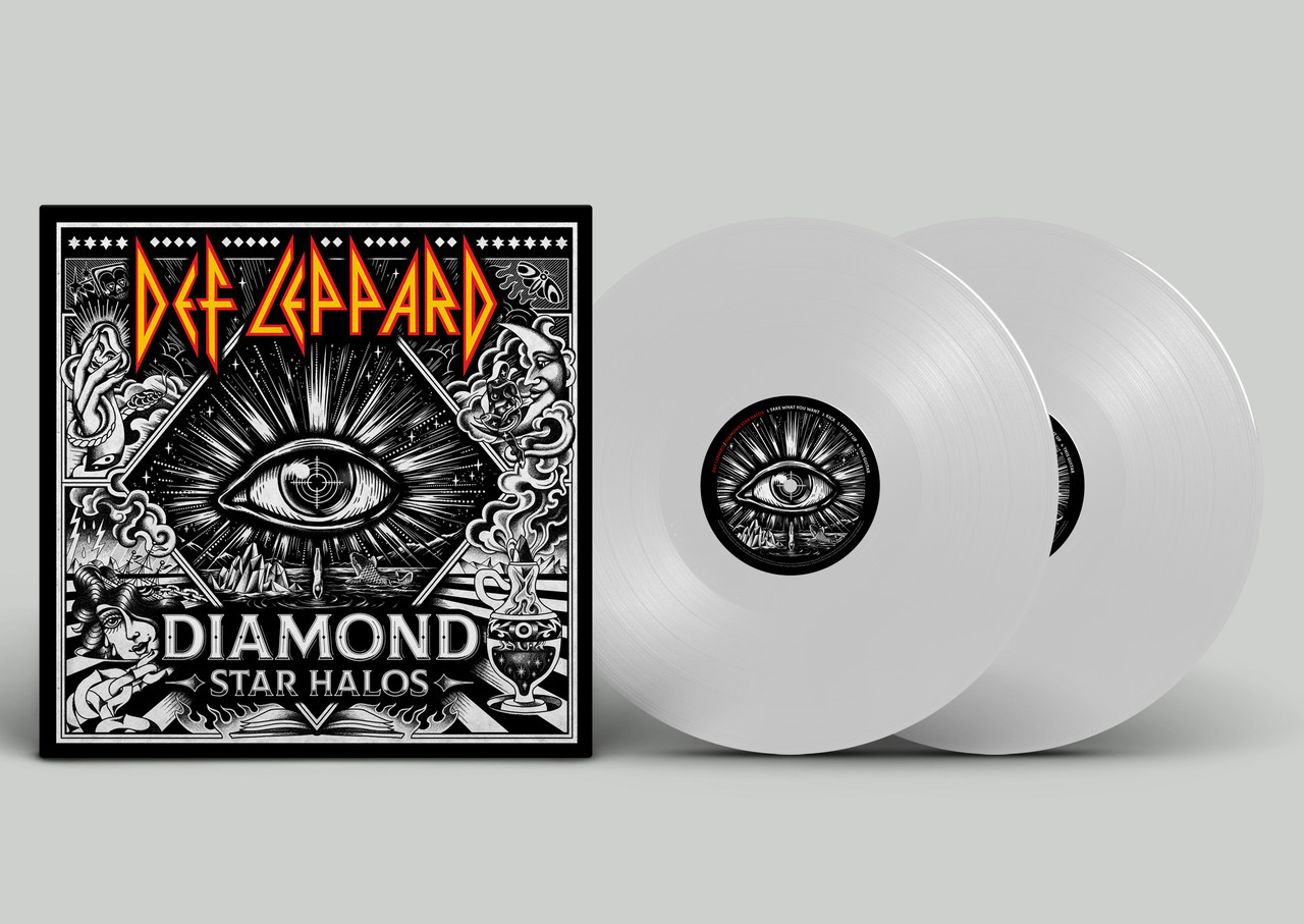 Def Leppard 'Diamond Star Halos' 2LP Clear Vinyl