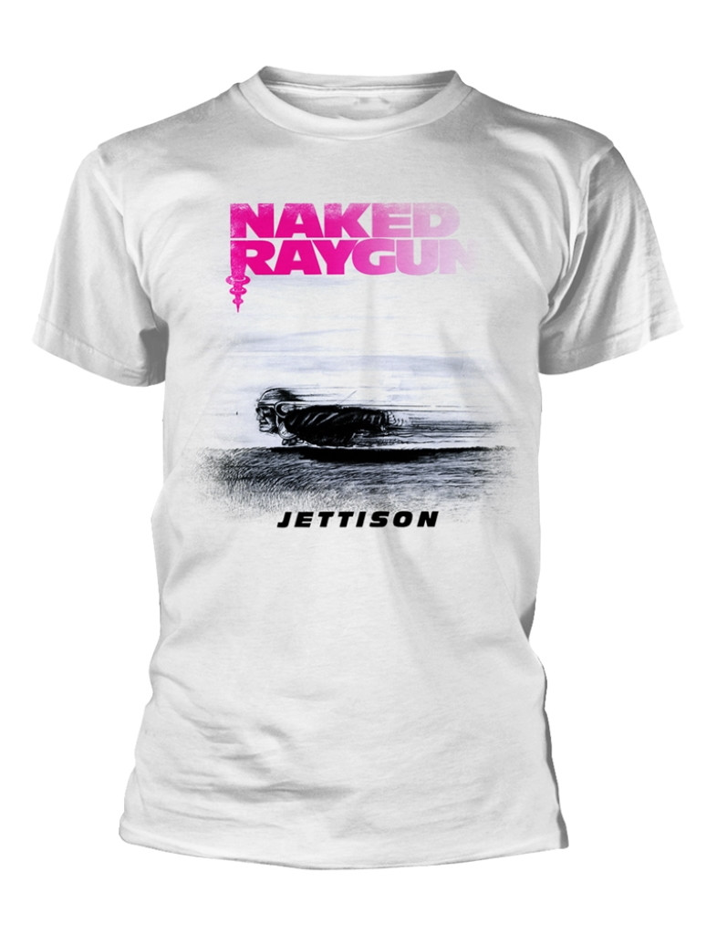 Naked Raygun 'Jettison' (White) T-Shirt