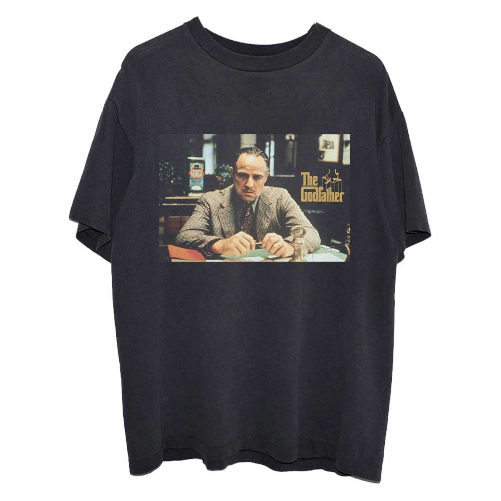 The Godfather 'Café Scene' (Black) T-Shirt