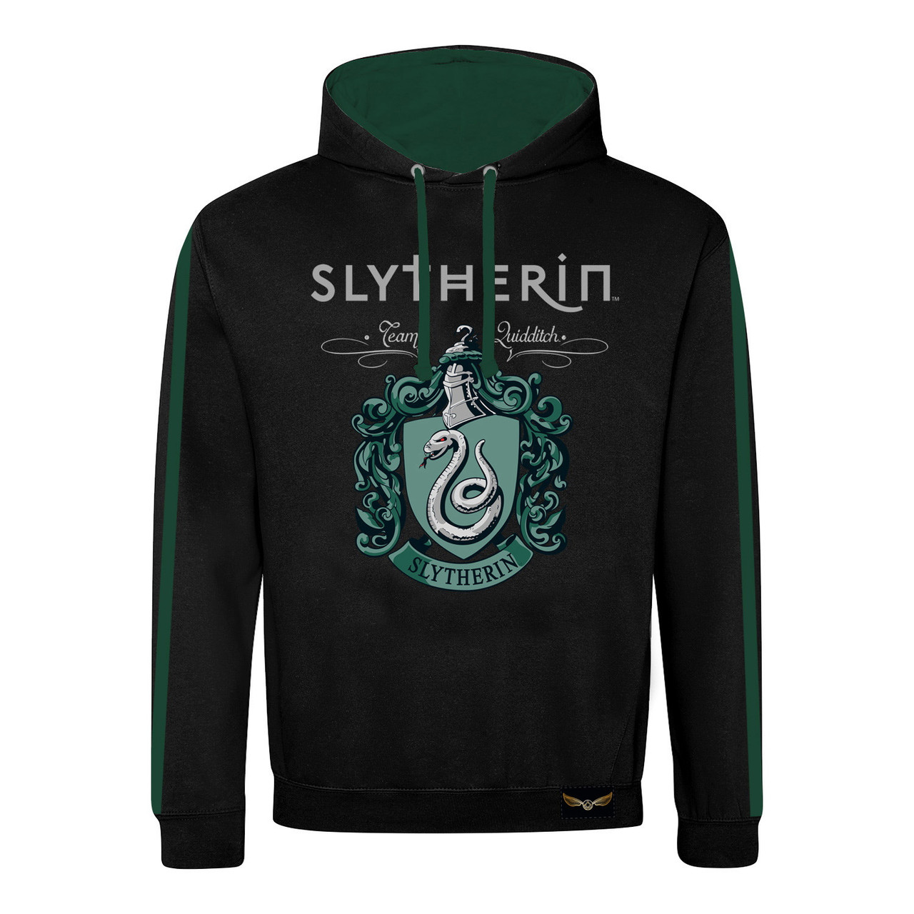 Harry Potter 'Property Of Slytherin' (Black) Pull Over Hoodie