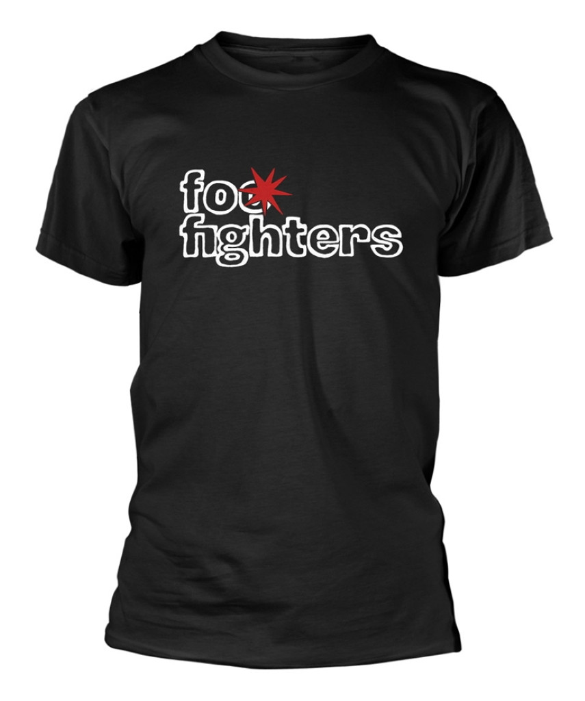 Foo Fighters 'Logo' (Black) T-Shirt