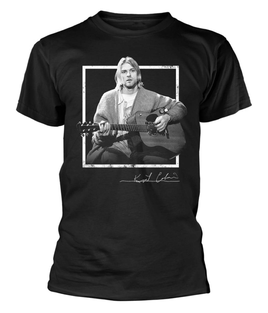 Kurt Cobain 'Play' (Black) T-Shirt