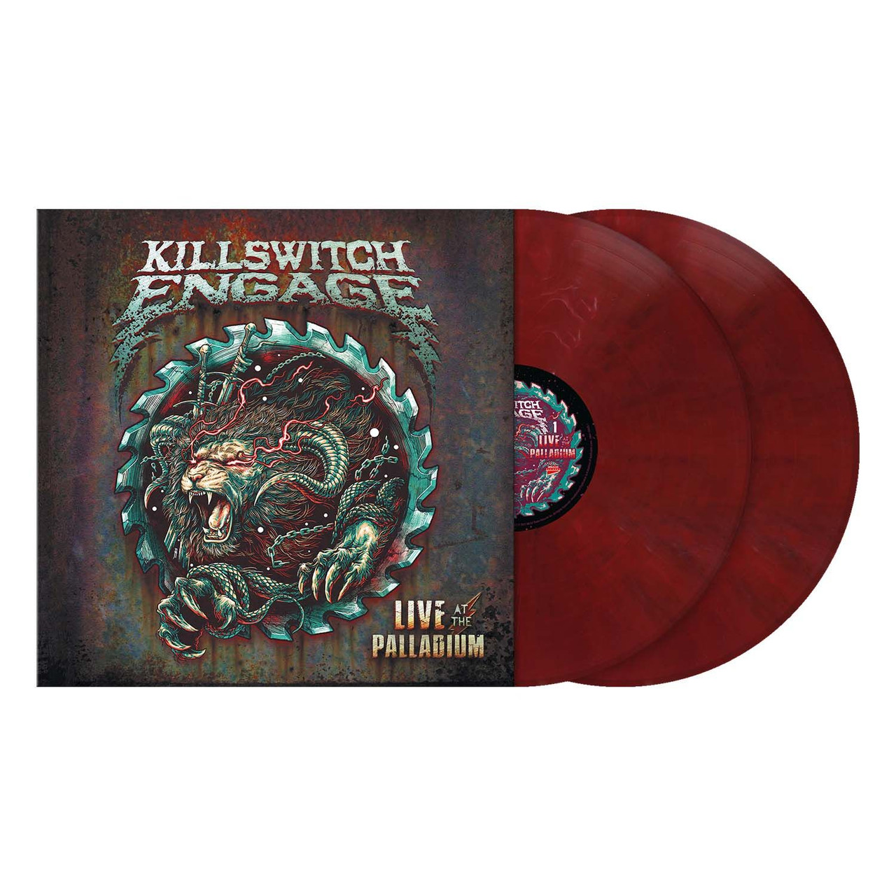 Killswitch Engage 'Live At the Palladium' 2LP Velvet Red Marbled Vinyl
