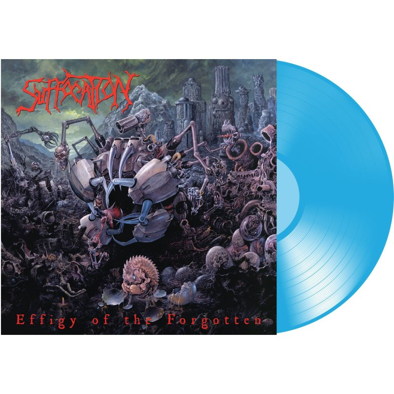 Suffocation 'Effigy of the Forgotten' LP Transparent Blue Vinyl