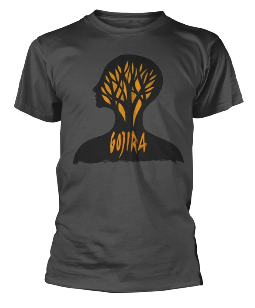 Gojira 'Headcase' (Grey) T-Shirt