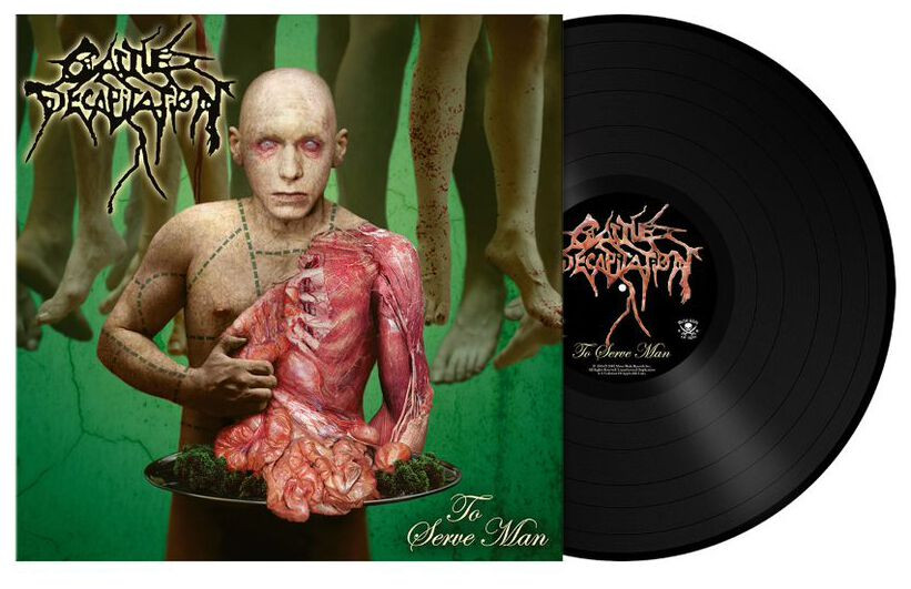 Cattle Decapitation 'To Serve Man' LP 180g Gatefold Black Vinyl + poster