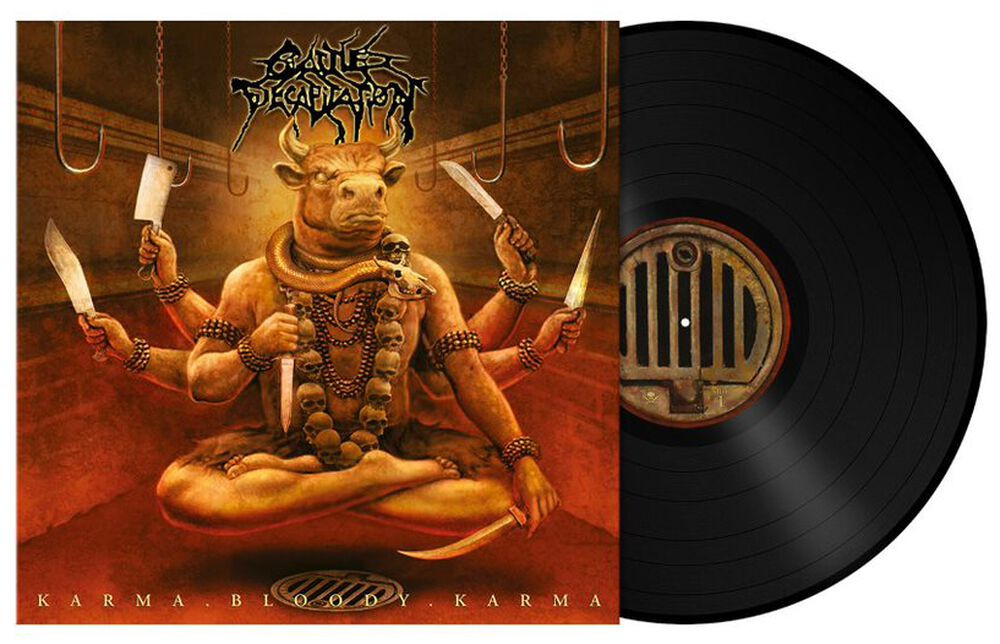 Cattle Decapitation 'Karma. Bloody.Karma' LP 180g Gatefold Black Vinyl + poster