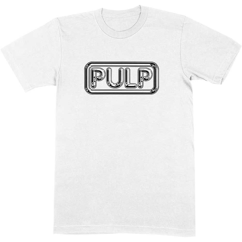 Pulp 'Different Class Logo' (White) T-Shirt