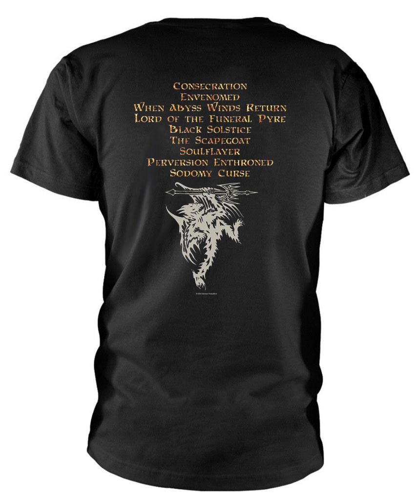 Angelcorpse 'Hammer Of Gods' (Black) T-Shirt