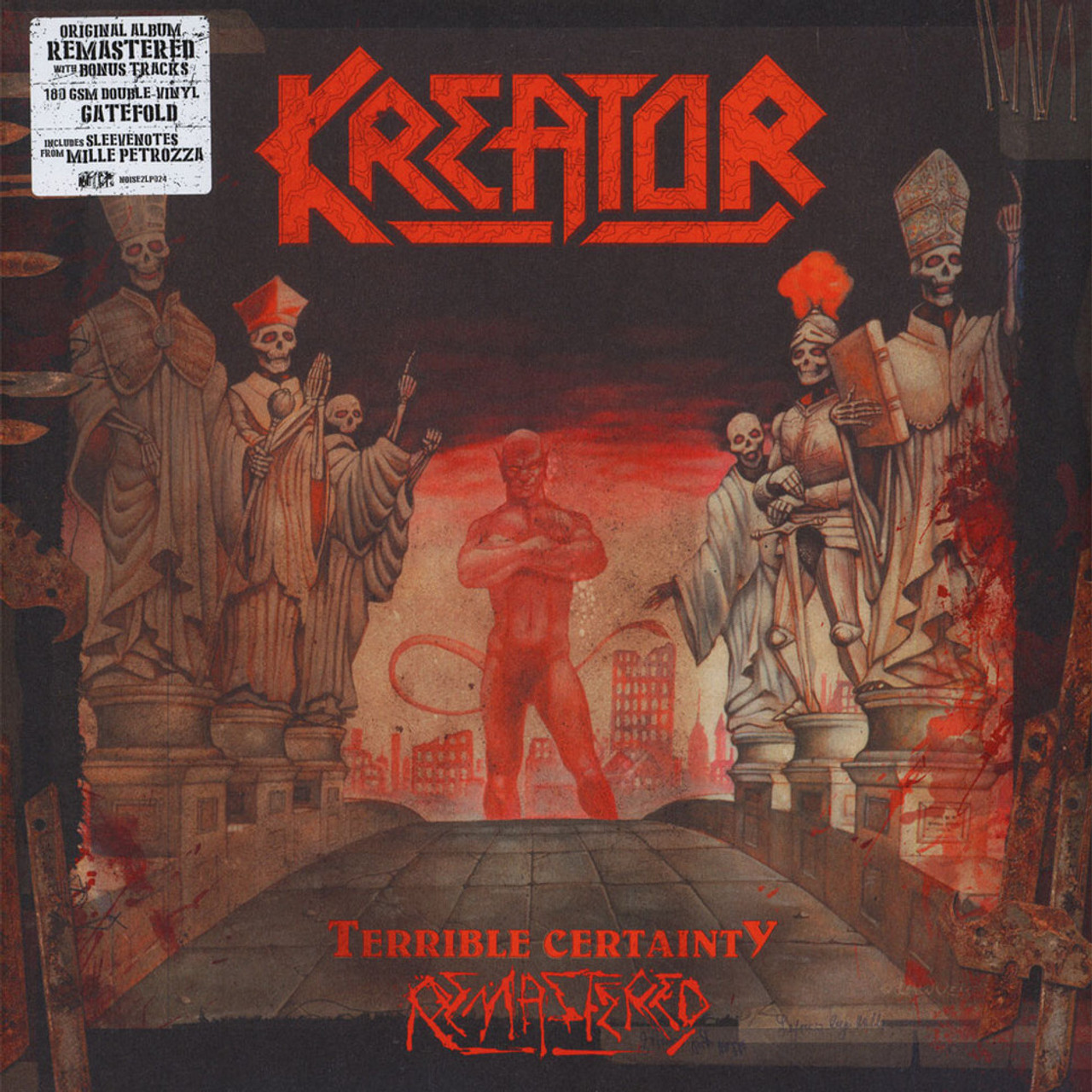 Kreator 'Pleasure To Kill' Gatefold 2LP 180g Black Vinyl