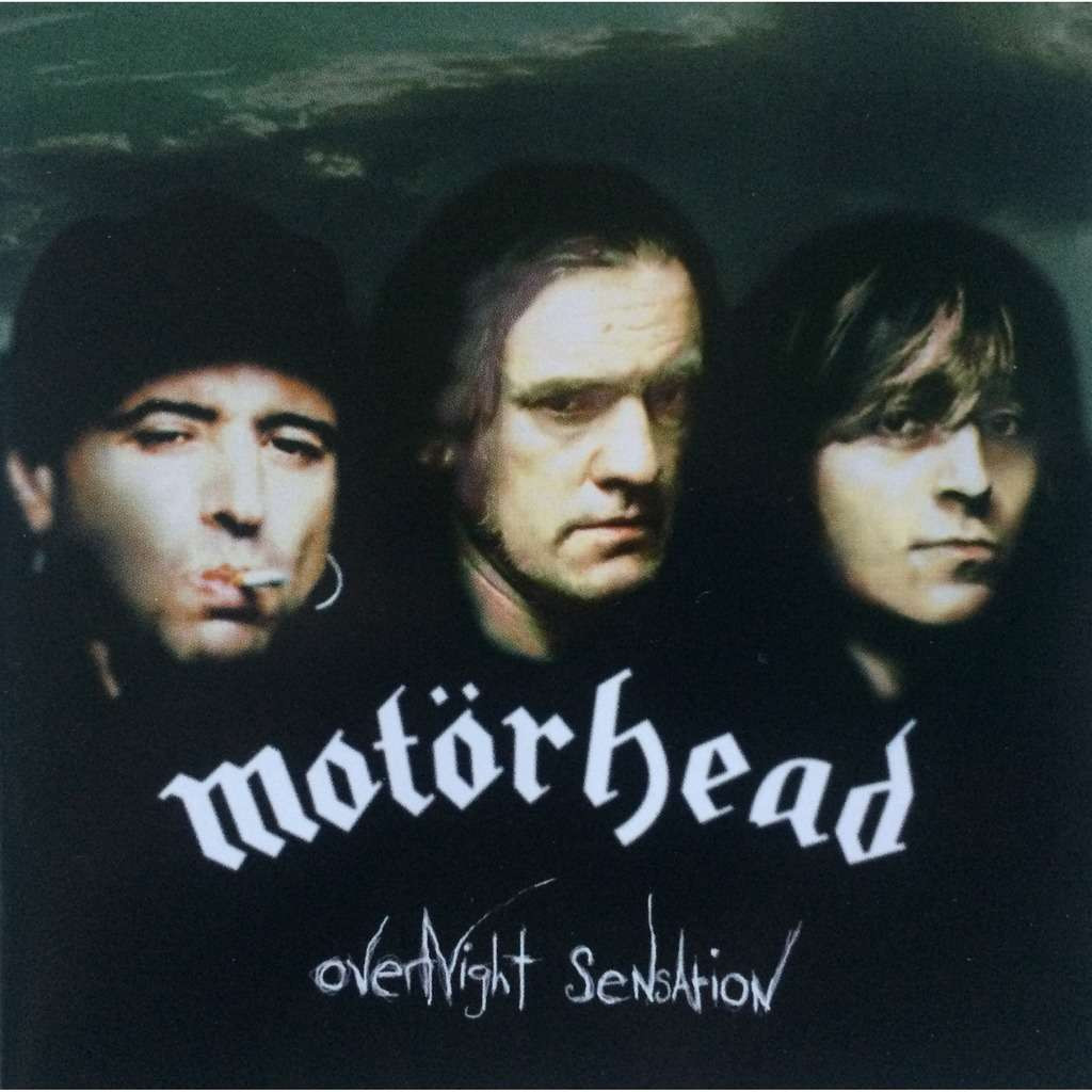 Motorhead 'Overnight Sensation' LP Black Vinyl