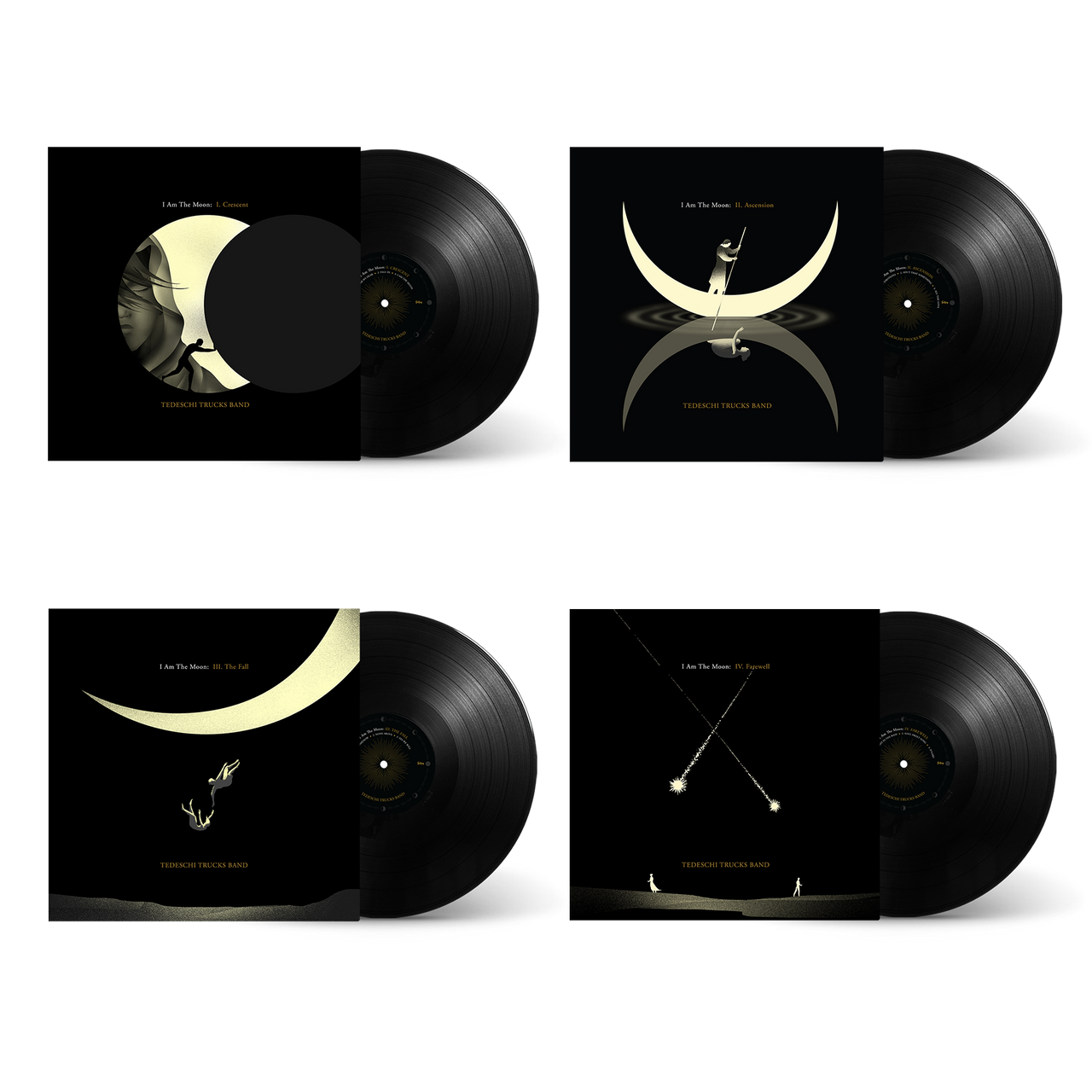 Tedeschi Trucks Band 'I Am The Moon: II. Ascension' LP Black Vinyl