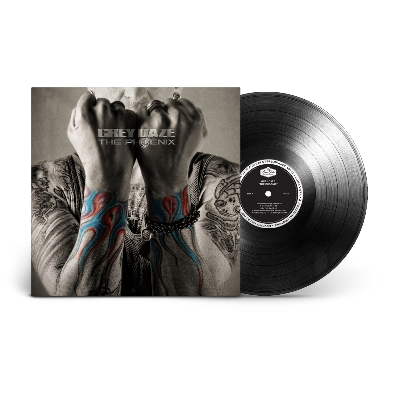 Grey Daze 'The Phoenix' LP Black Vinyl