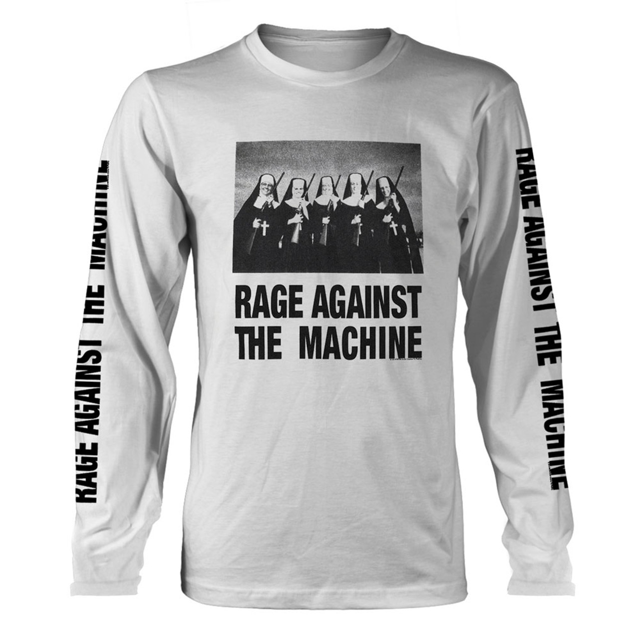 純正品保証 RAGE AGAINST THE MACHINE NunsAndGuns TEE - トップス