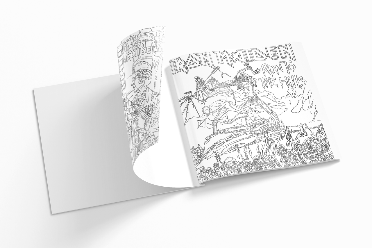 The Official Iron Maiden Colouring Book - The Singles