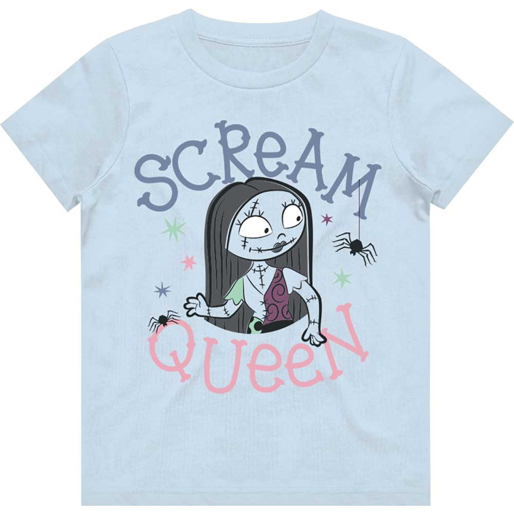The Nightmare Before Christmas 'Scream Queen' (Blue) Girls T-Shirt