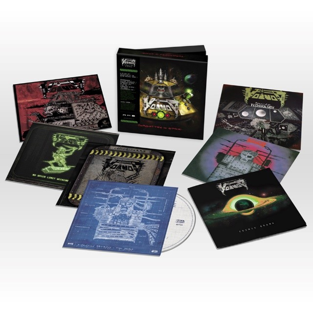 Voivod 'Forgotten In Space' 5CD + DVD Boxset