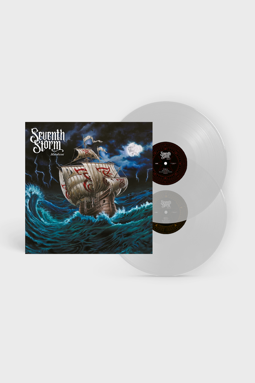 Seventh Storm 'Maledictus' 2LP Clear Vinyl