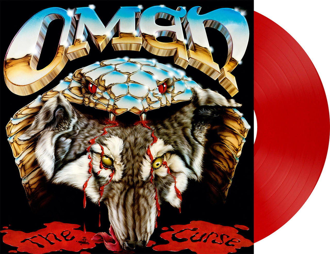 Omen 'The Curse' LP Blood Red Vinyl w/poster