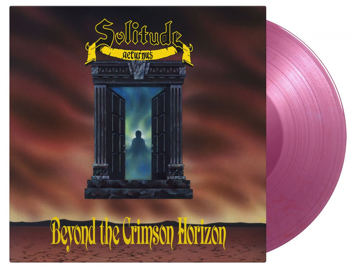 Solitude Aeturnus 'Beyond The Crimson Horizon' LP 180g Purple/Red Marbled Vinyl