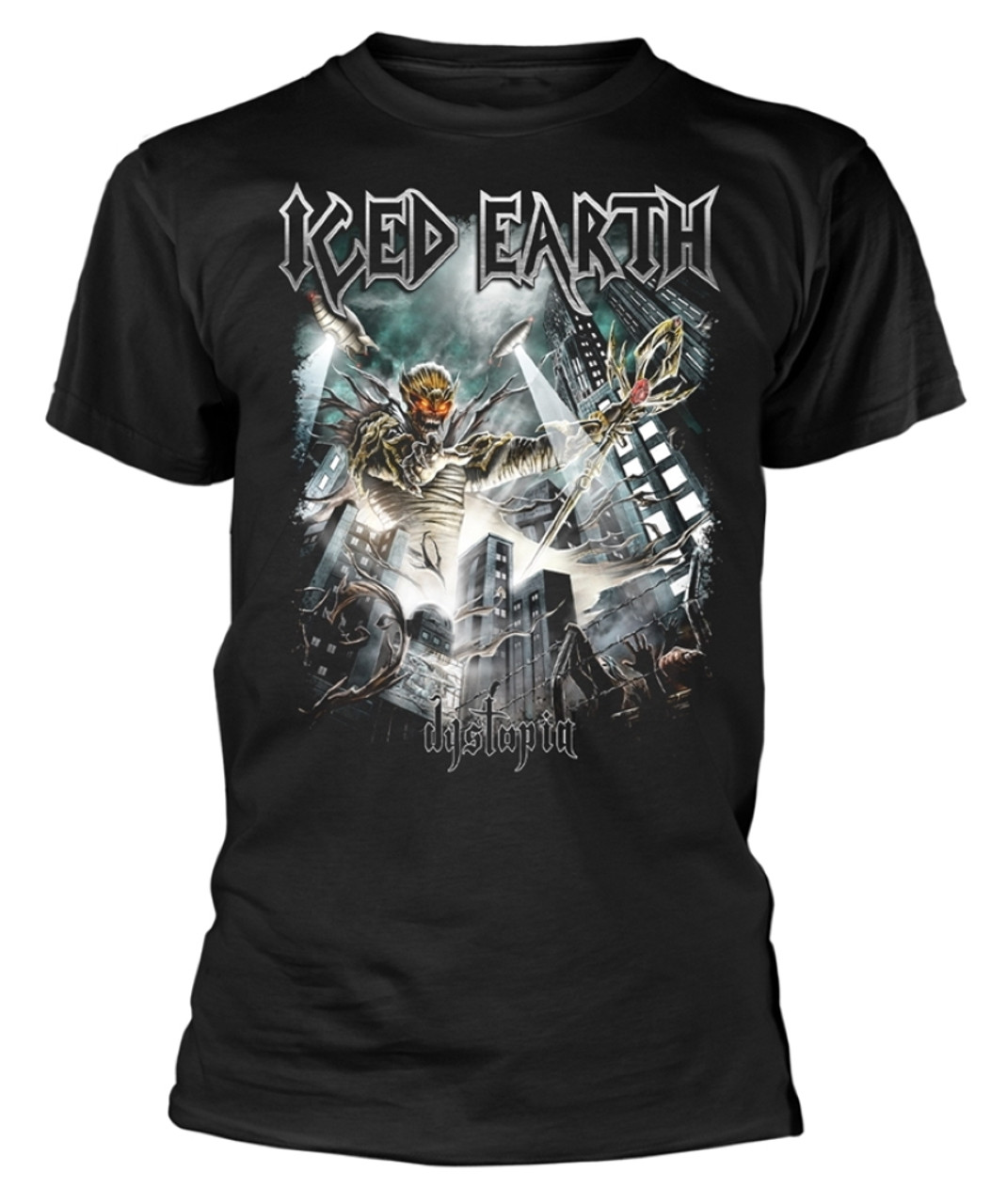 Iced Earth 'Dystopia' (Black) T-Shirt
