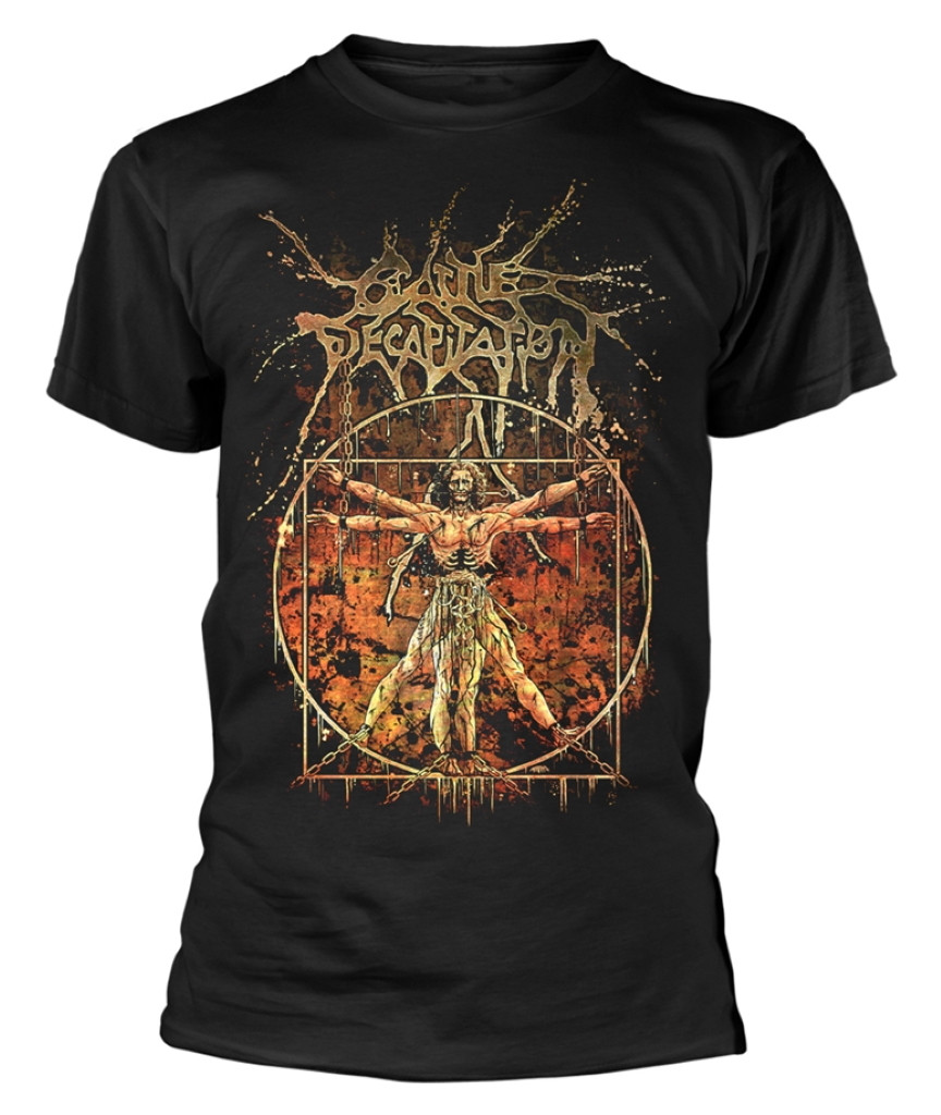 Cattle Decapitation 'Vitruvian' (Black) T-Shirt