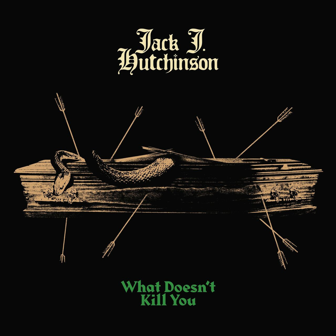 Jack J Hutchinson 'What Doesn't Kill You' SIGNED CD/DVD Digipack + Guitar Pick & 'The Hammer Falls' Signed Digipack CD Bundle