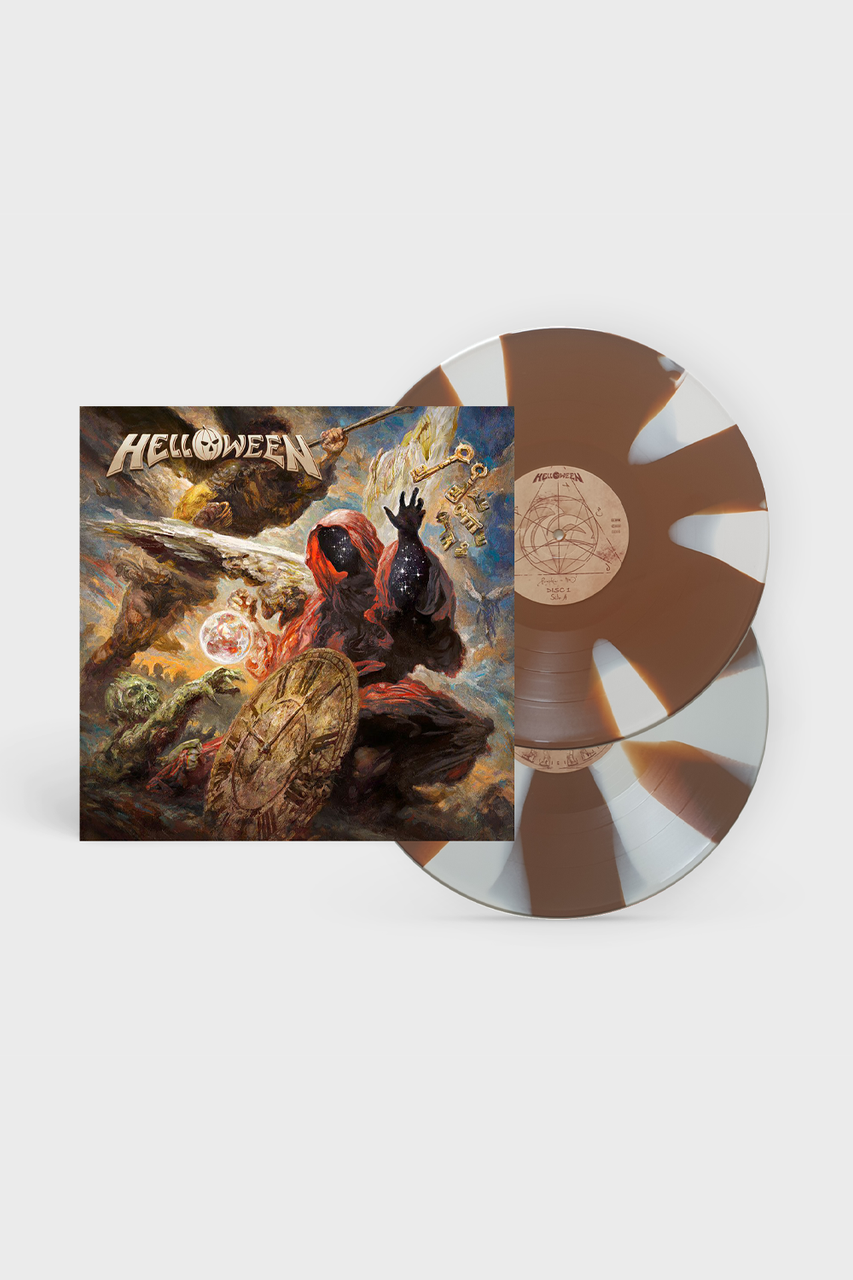Helloween 'Helloween' 2LP White & Brown Propeller Vinyl