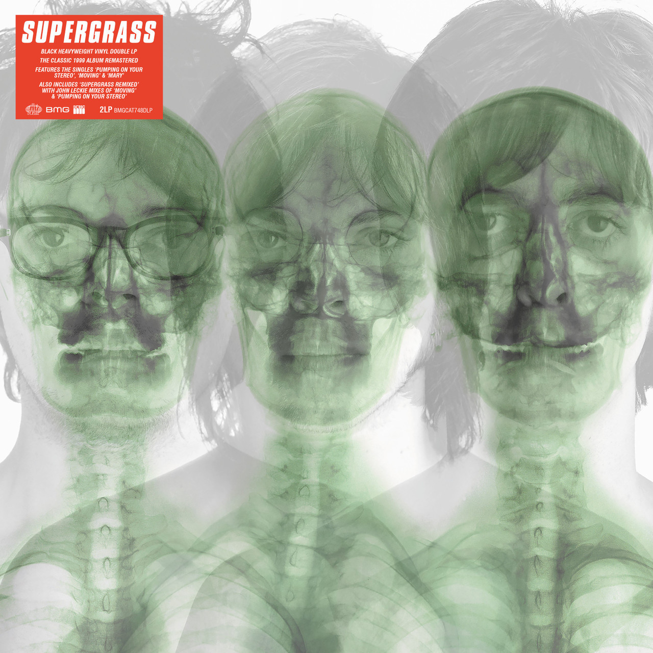 Supergrass 'Supergrass' (Remastered) LP Black Vinyl