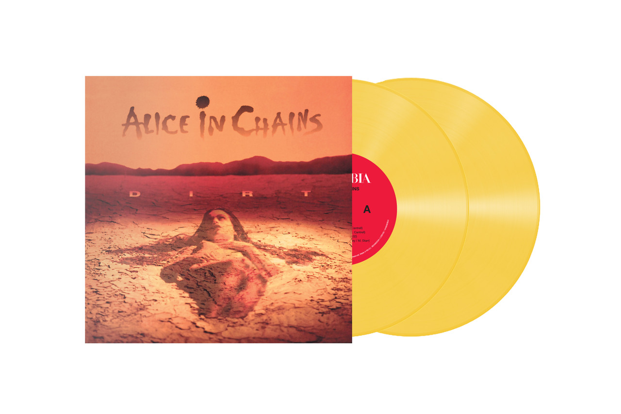 Alice In Chains 'Dirt' 2LP Yellow Vinyl