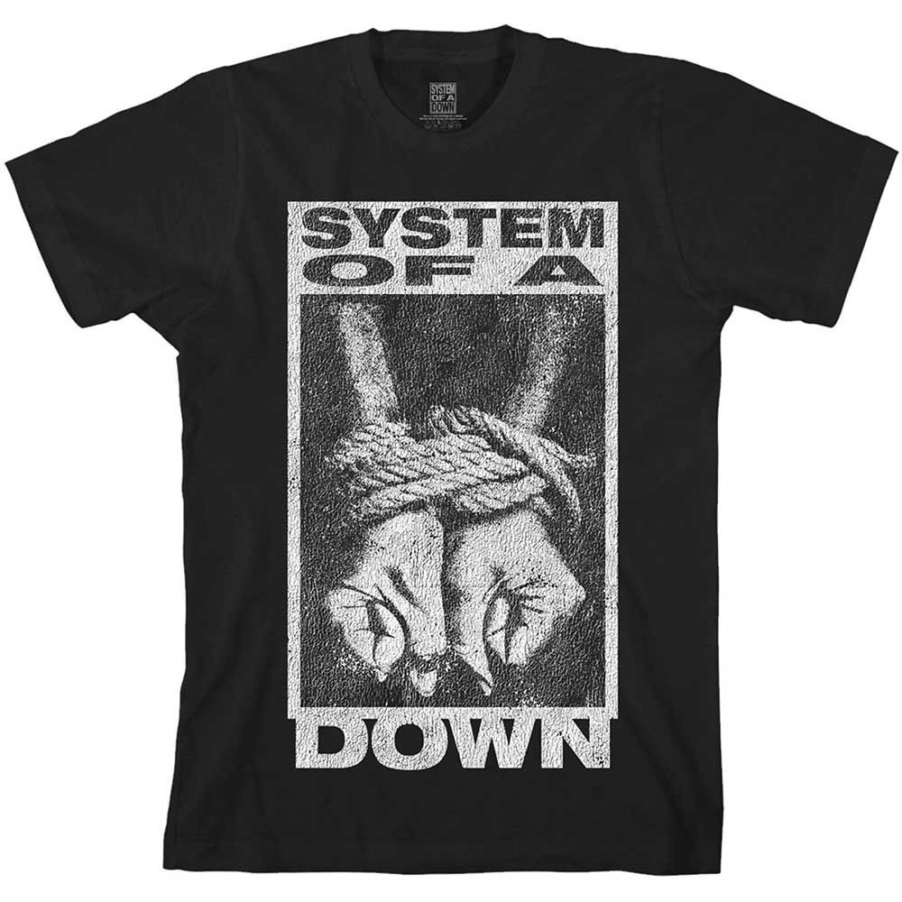 System Of A Down 'Ensnared' (Black) T-Shirt