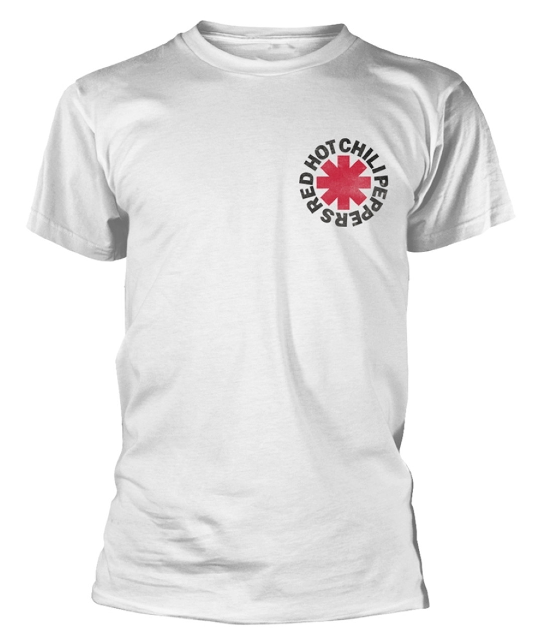 Red Hot Chili Peppers 'Worn Asterisk' (White) T-Shirt