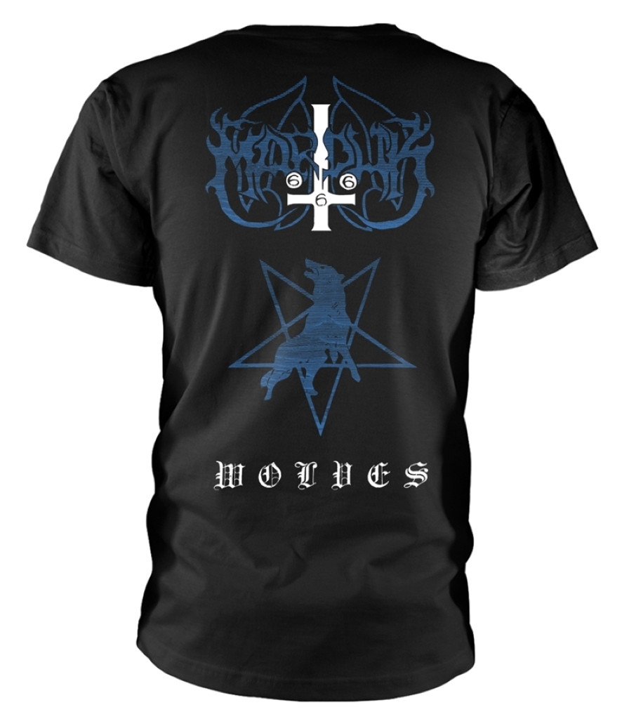 Marduk 'Wolves' (Black) T-Shirt Back