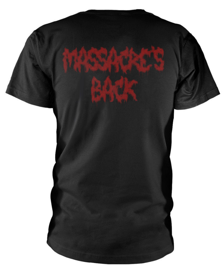 Massacre 'Fist' (Black) T-Shirt Back