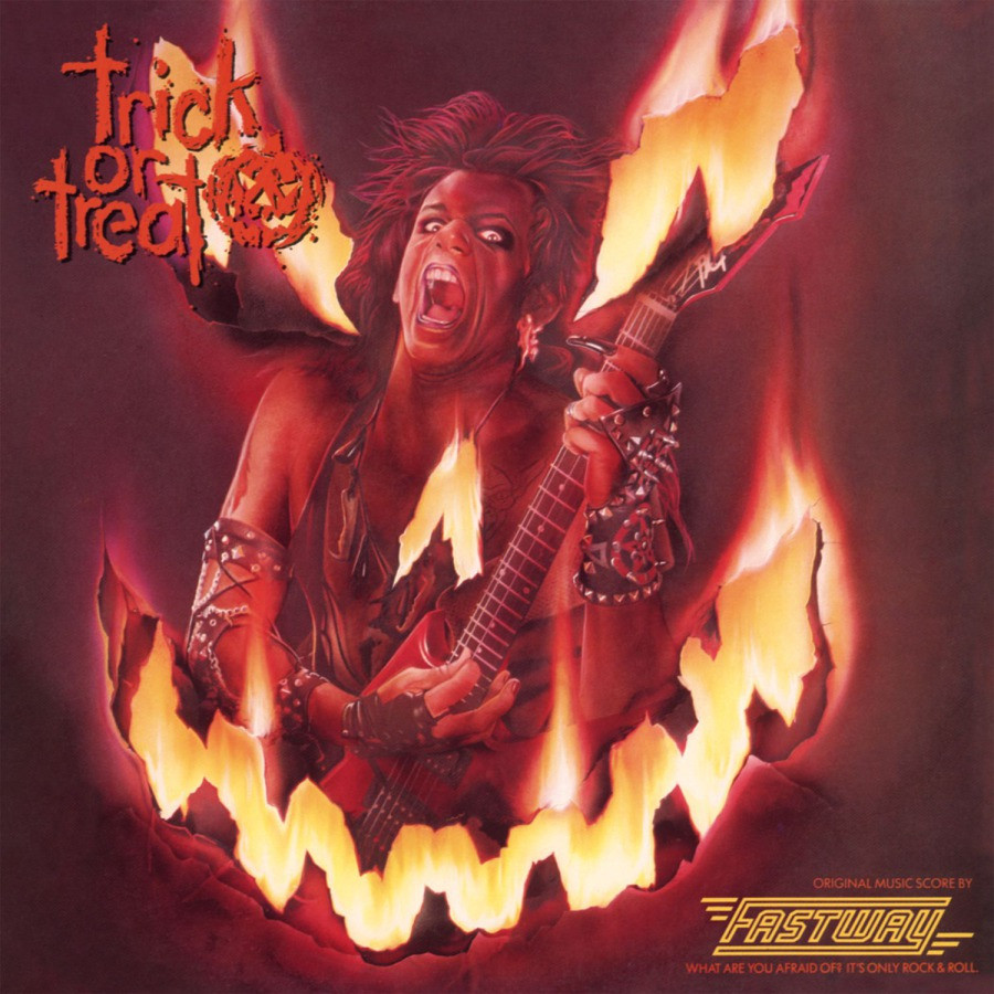 Fastway 'Trick Or Treat Original Soundtrack' LP Flaming Orange Vinyl