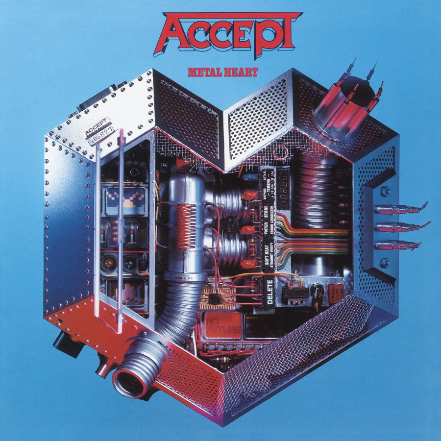 Accept 'Metal Heart' LP 180g Black Vinyl