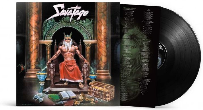 Savatage ' Hall of the Mountain King' LP Black Vinyl