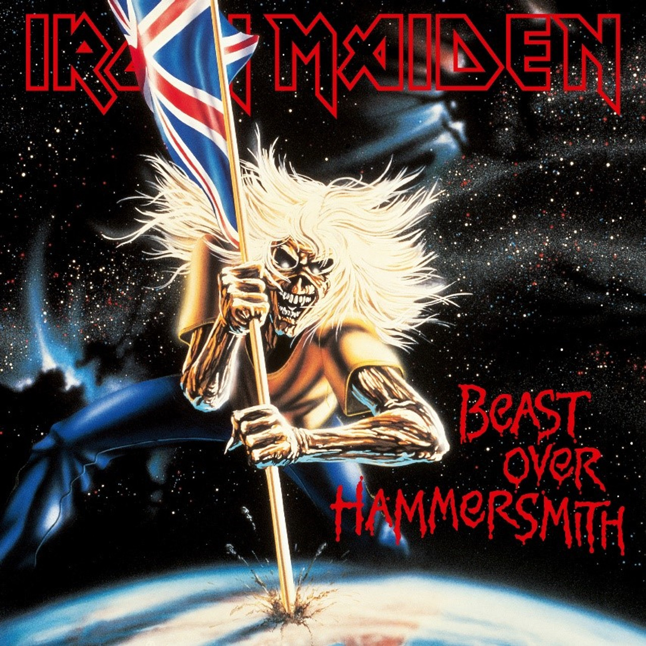 Iron Maiden 'The Number of the Beast + Beast Over Hammersmith' 40th Anniversary 3LP 180g Black Vinyl