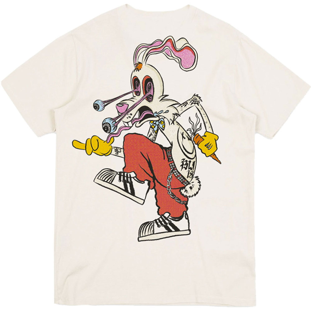 Blink 182 'Roger Rabbit' (Natural) T-Shirt