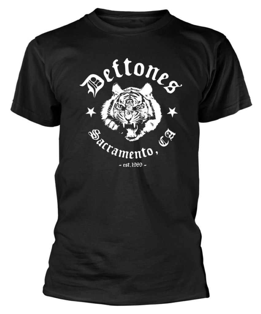 Deftones 'Tiger Sacramento' (Black) T-Shirt
