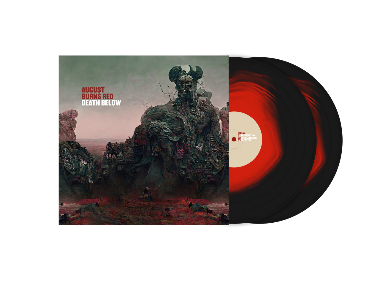 August Burns Red 'Death Below' 2LP Black Hole Coloured Vinyl