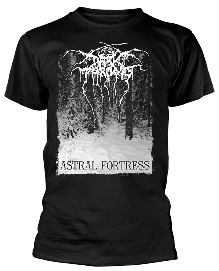 Darkthrone 'Astral Fortress Forest' (Black) T-Shirt