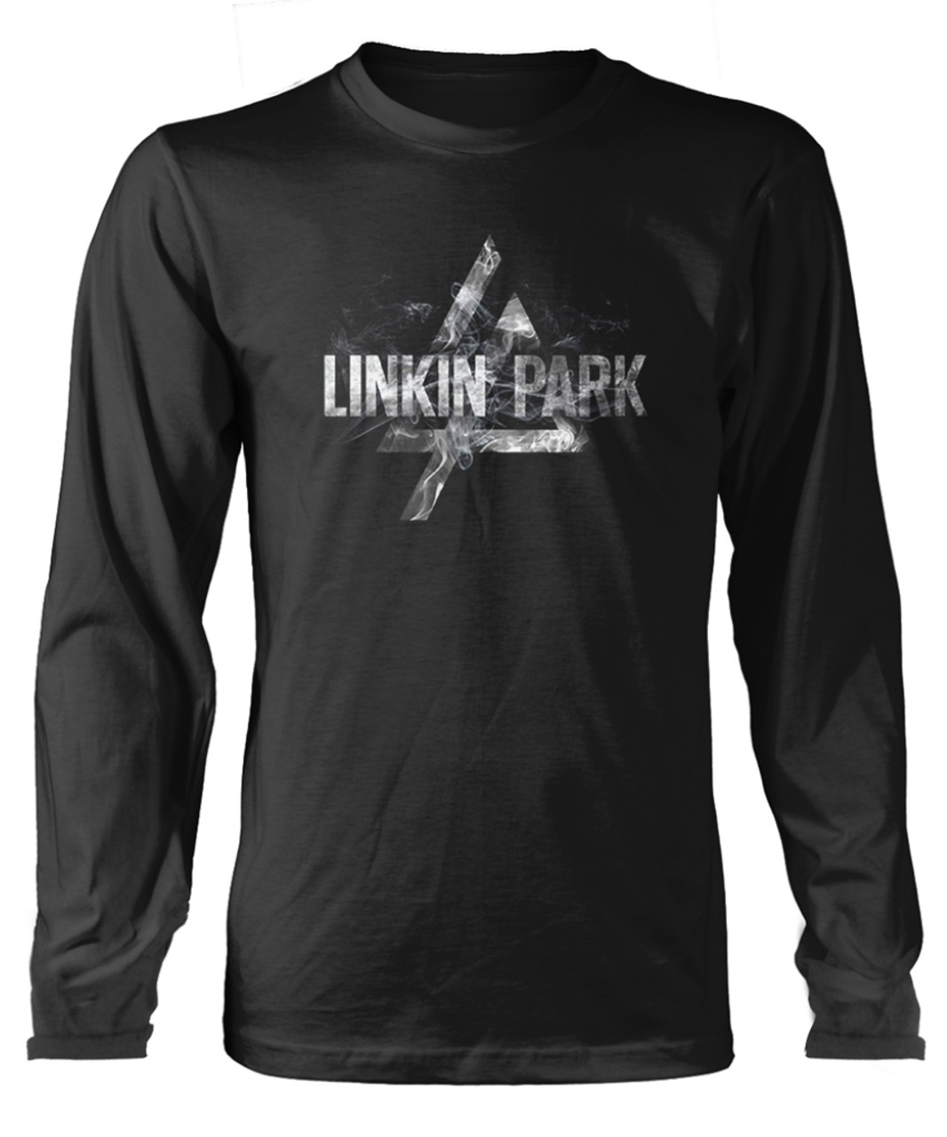Linkin Park 'Smoke Logo' (Black) Long Sleeve Shirt